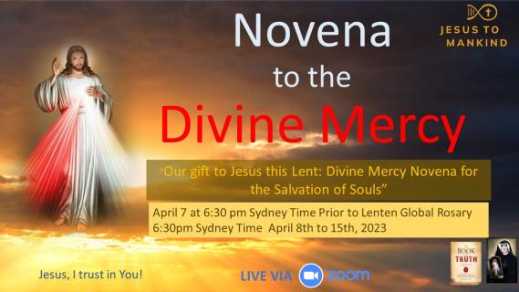 Jesus to Mankind Divine Mercy Novena Australia Pacific
